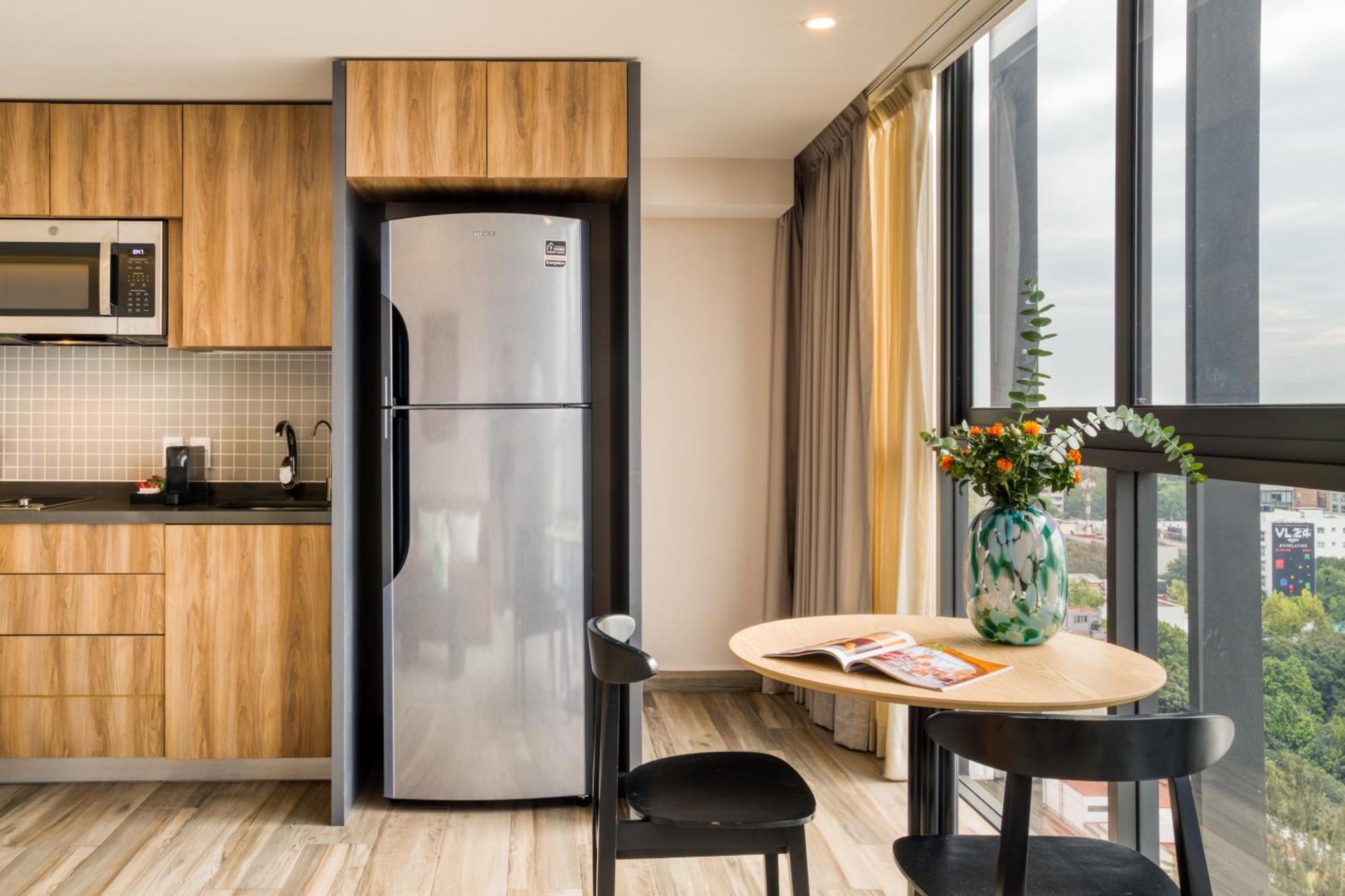 Uliv Cibeles Aparthotel Ciudad de México Cameră foto