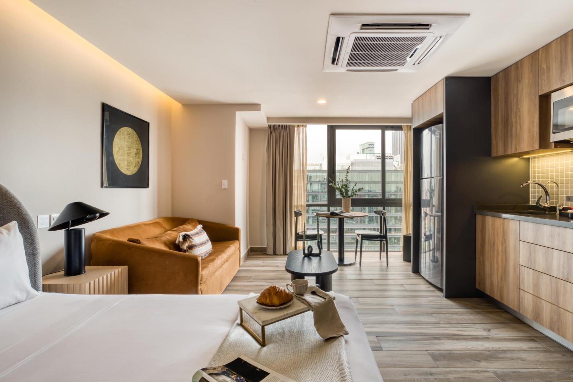 Uliv Cibeles Aparthotel Ciudad de México Cameră foto