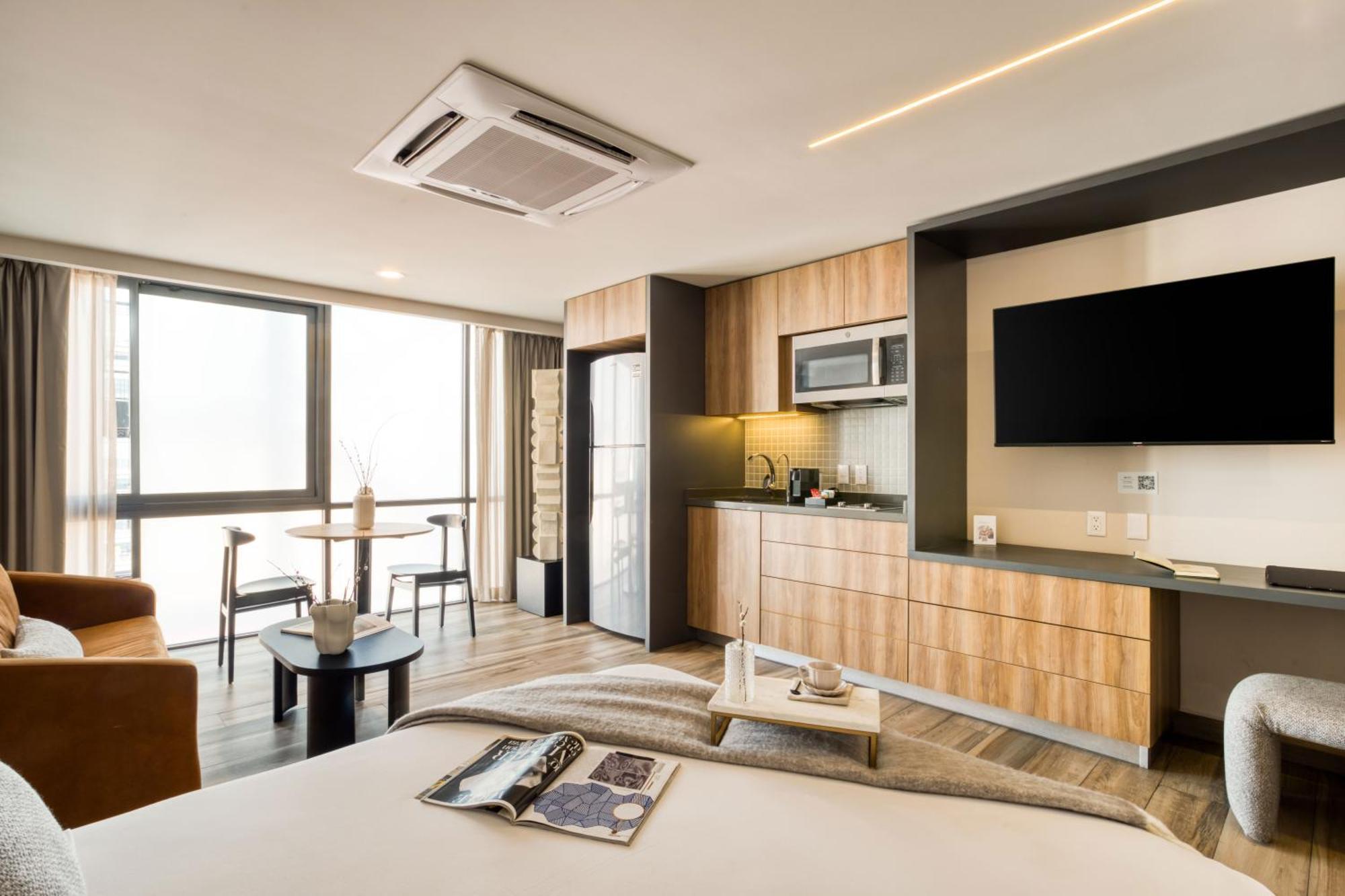 Uliv Cibeles Aparthotel Ciudad de México Cameră foto